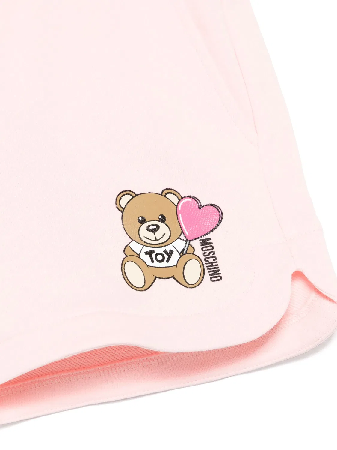 Moschino Шорты из 100% хлопка розового цвета — фото 3