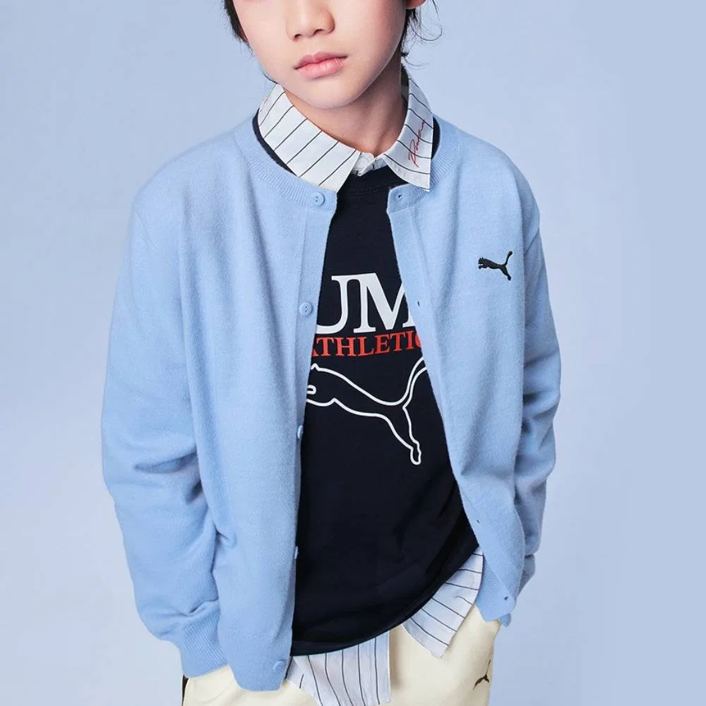 Свитер с круглым вырезом PUMA, Ice Blue — фото 4