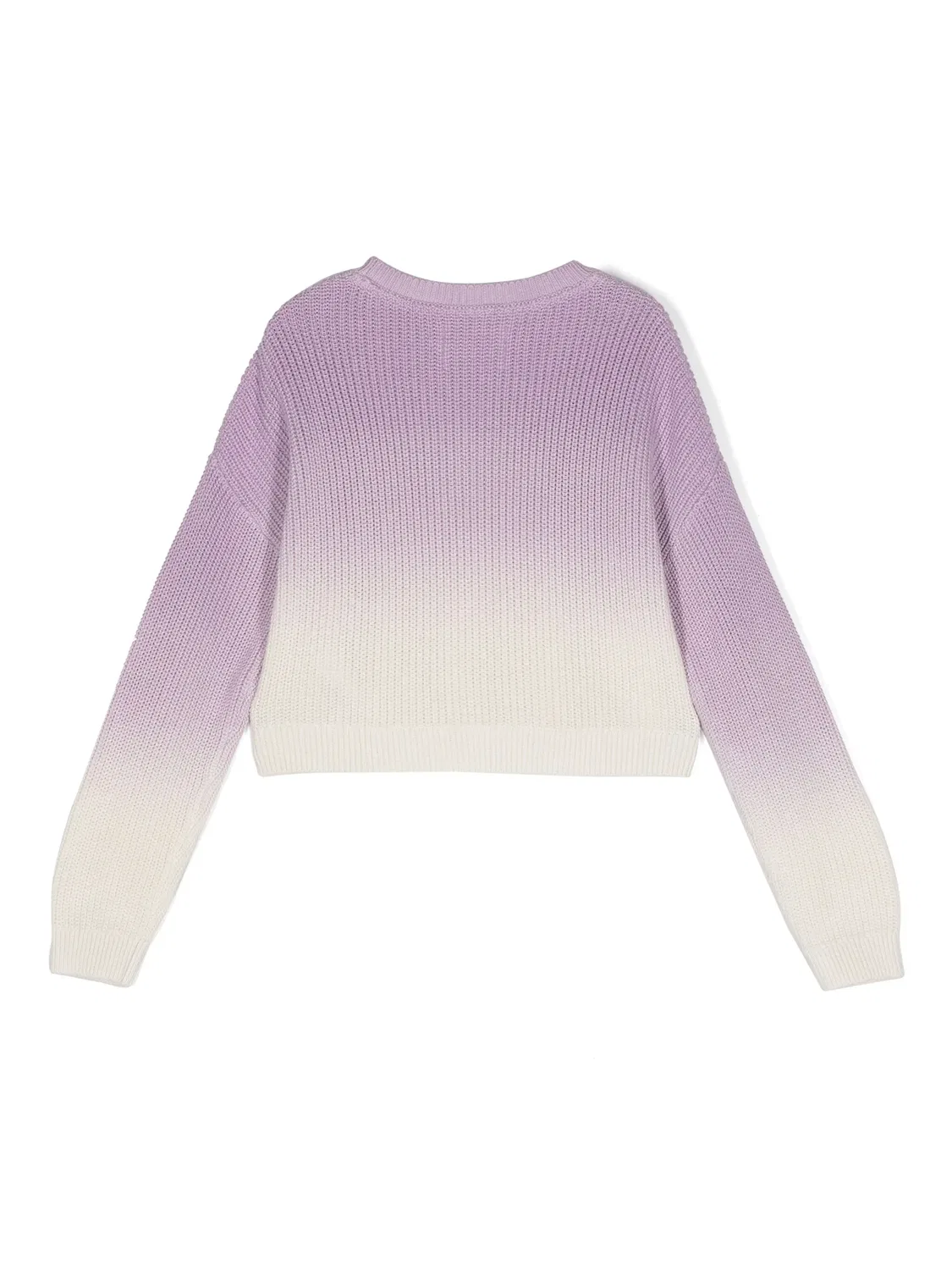 Джемпер с эффектом градиента Calvin Klein Kids, фиолетовый — фото 2