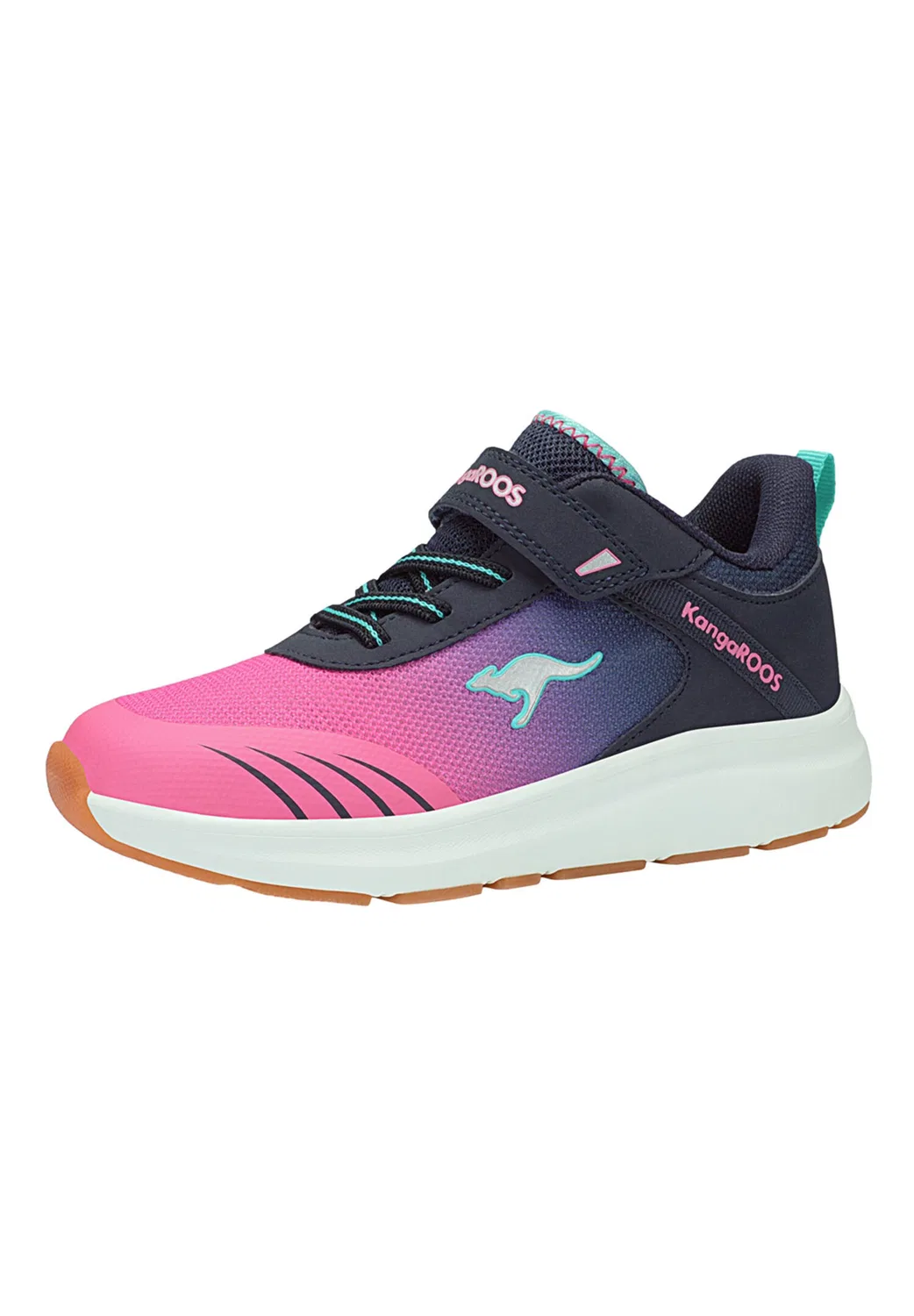 Детские кроссовки с липучкой KB-Rida EV KangaROOS, Dunkelblau