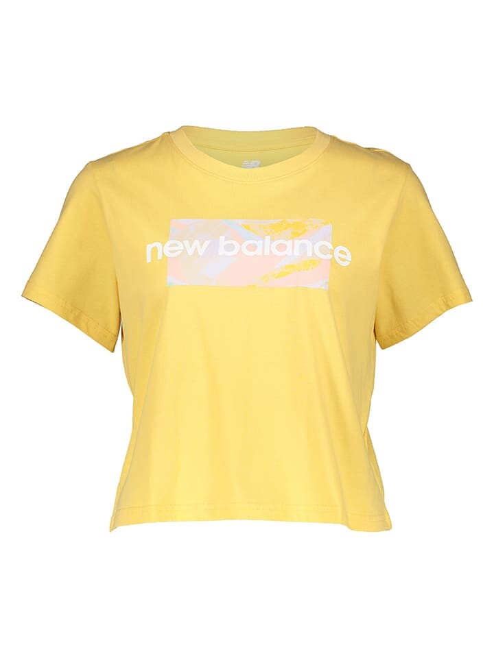

Футболка New Balance Athletics Mystic Minerals, желтый