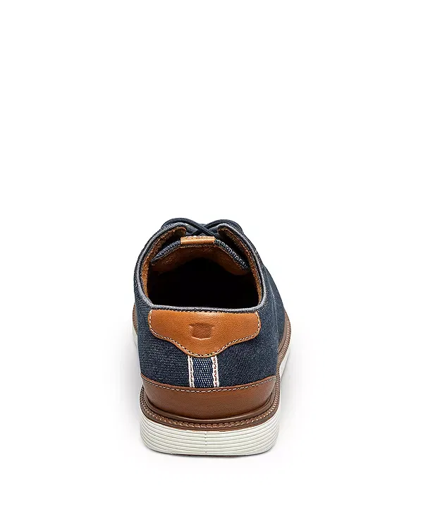 Детские классические туфли для мальчиков с шнуровкой Highland Jr. Florsheim Kids, темно-синий — фото 4