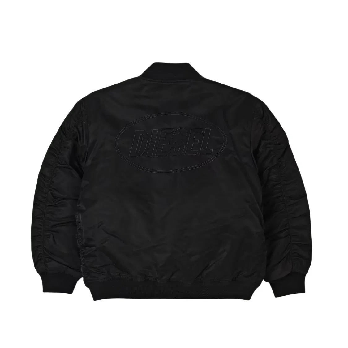 Детская куртка с бейсбольным воротником DIESEL, Black — фото 3