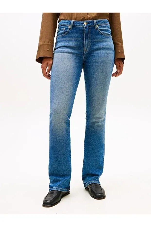 Женские джинсы широкие bootcut Tommy Hilfiger, Denim
