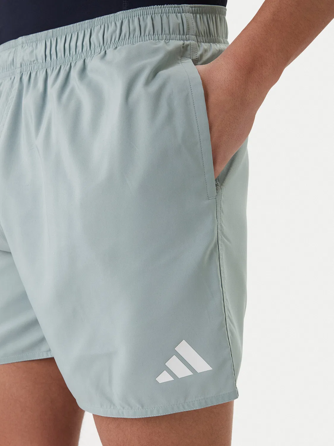 Мужские плавки-шорты стандартного кроя Adidas, зеленый — фото 4
