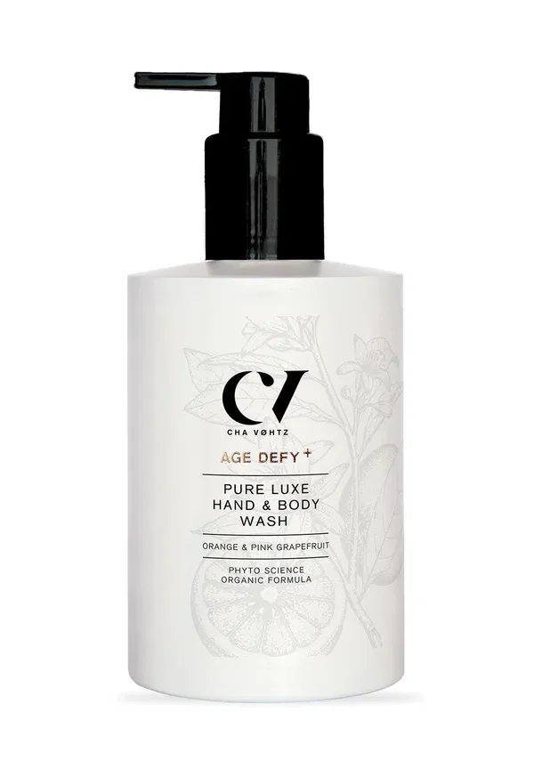Жидкое мыло для рук и тела Age Defy+ Pure Luxe 355 мл Green People, белый