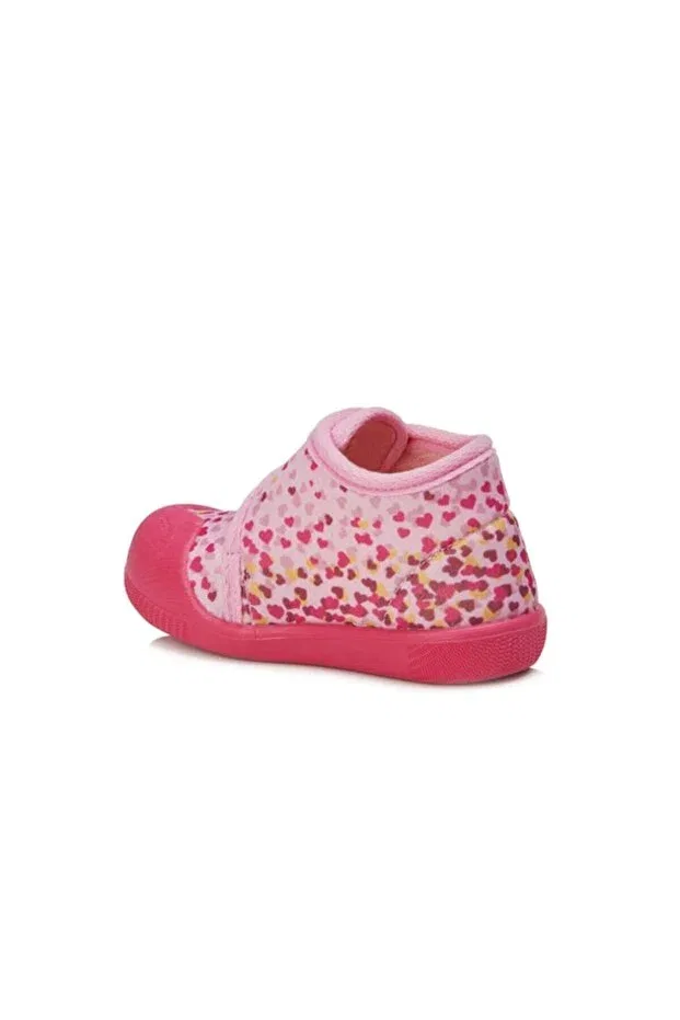 Детские тапочки для девочек текстильные Jungle first step Vicco, Pink — фото 3