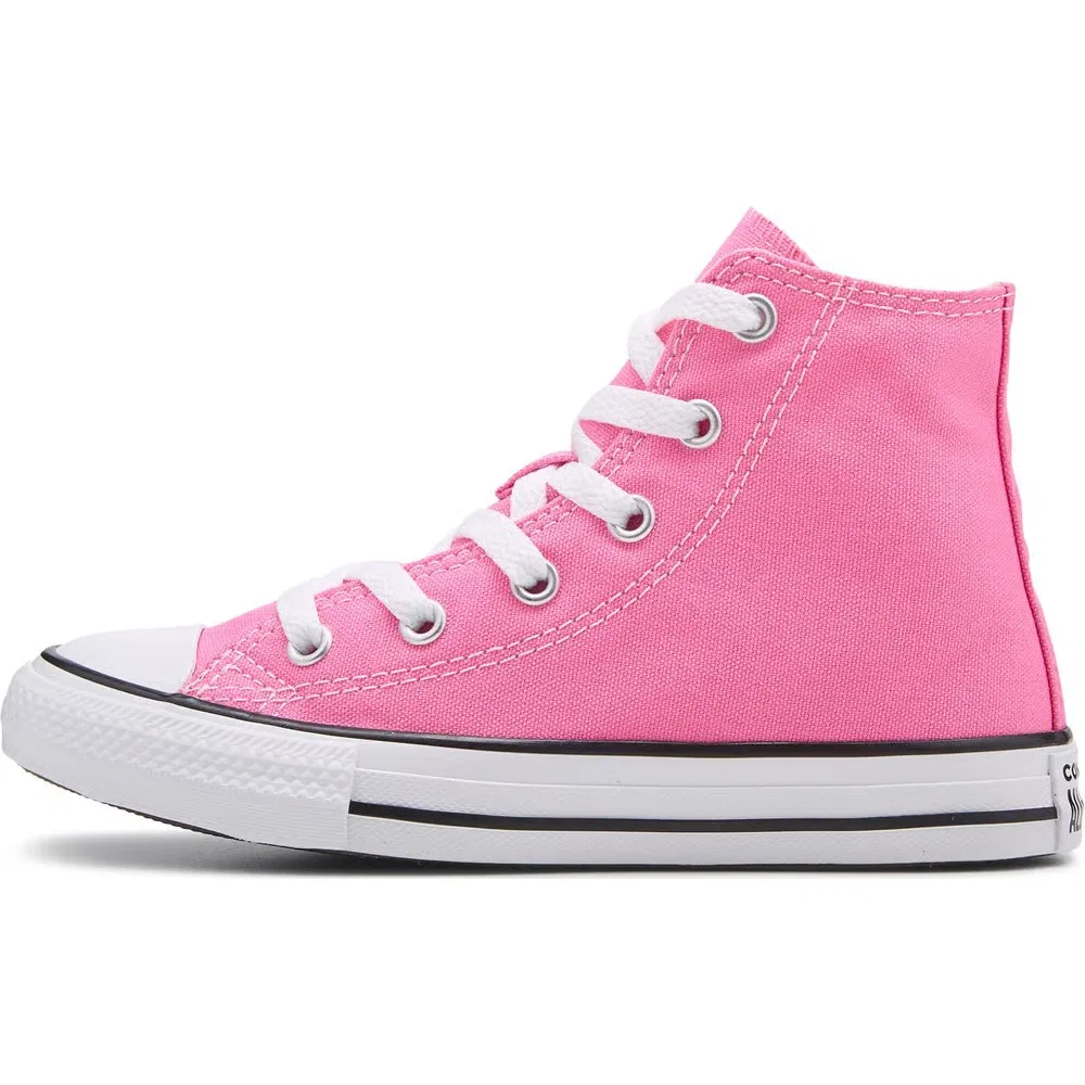 Детские высокие кроссовки Chuck Taylor All Star Converse, Pink — фото 3