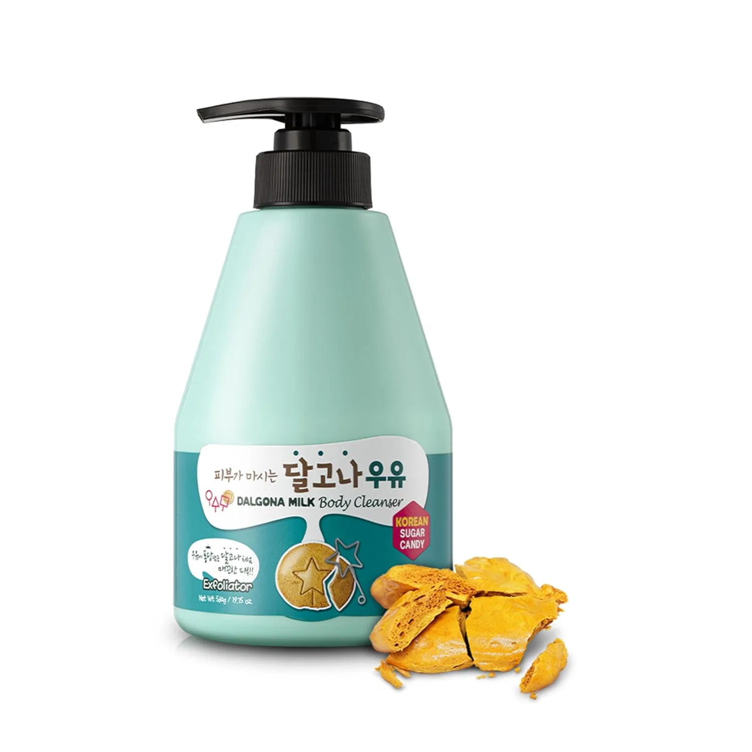 Гель для душа Dalgona Milk Body Cleanser Kwailnara, 560 г
