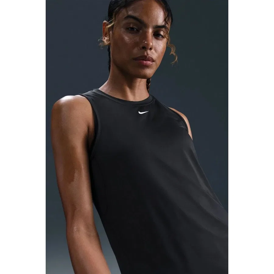 Женский топ без рукавов Nike One Classic Dri-FIT, Черный