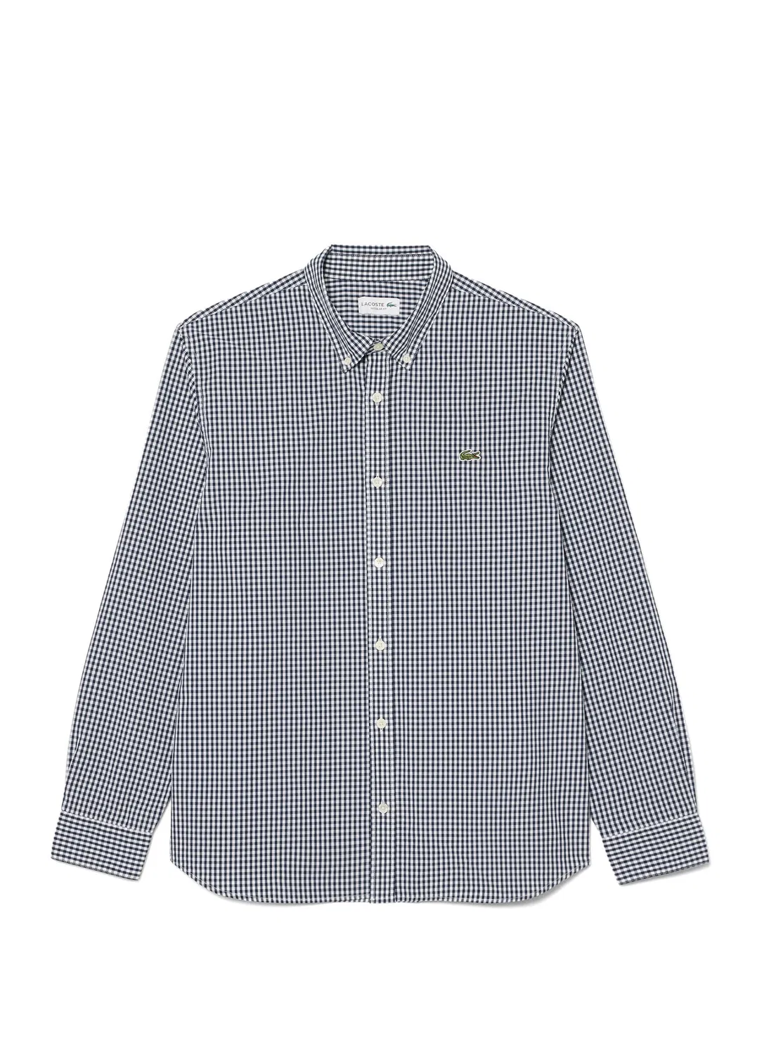 Рубашка Lacoste, регулярная посадка, темно-синяя