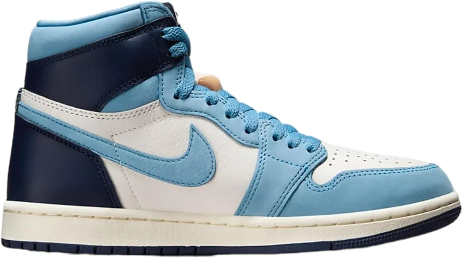 Мужская футболка с длинным рукавом NIKE, Blue University Sailing Navy Blue Gold University — фото 2