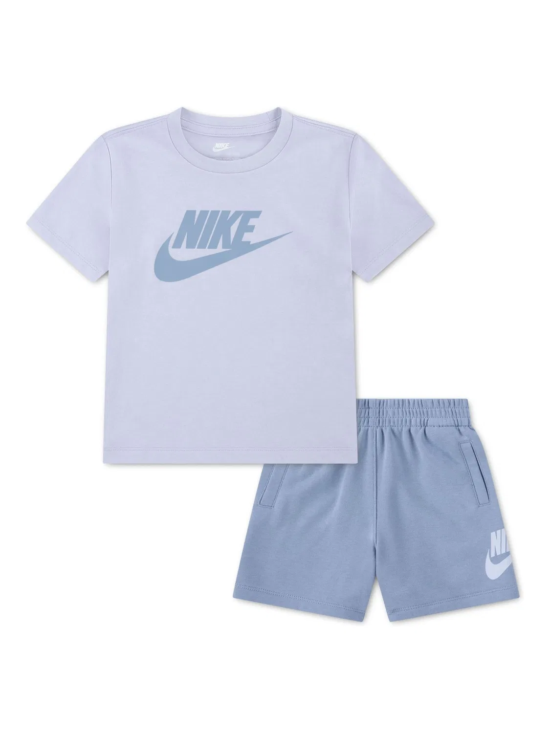 Комплект из футболки и шорт Nike, синий
