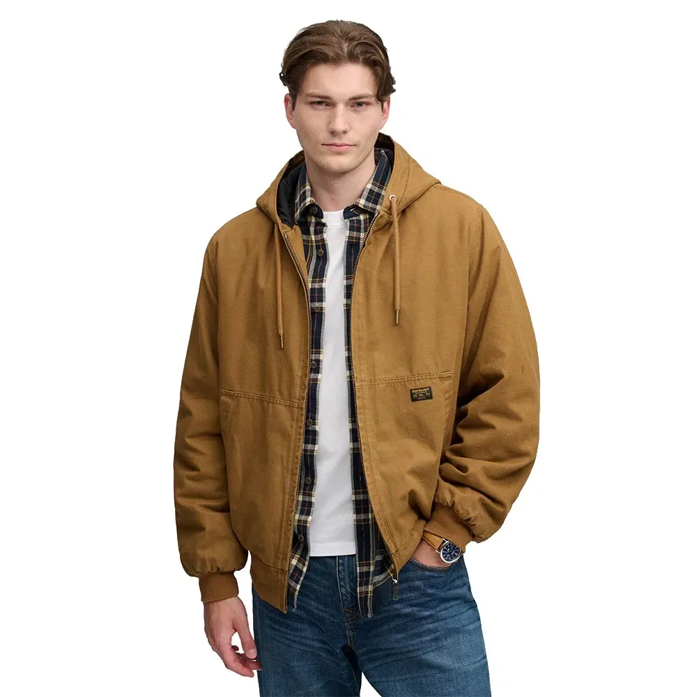 Мужская куртка-бомбер с капюшоном Superdry, Brown