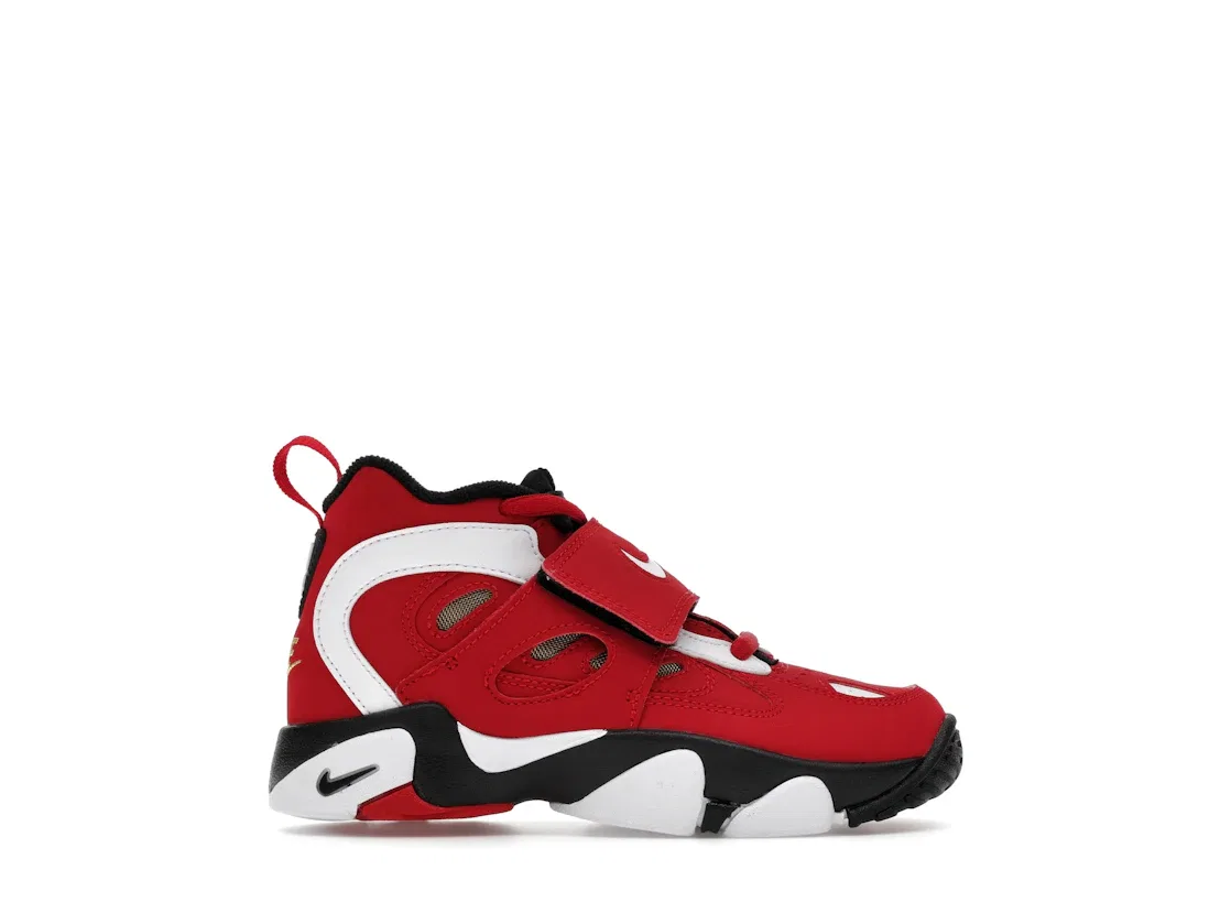 Детские кроссовки Lifestyle Nike Air Diamond Turf 2, Fire Red/White/Black/Metallic Gold