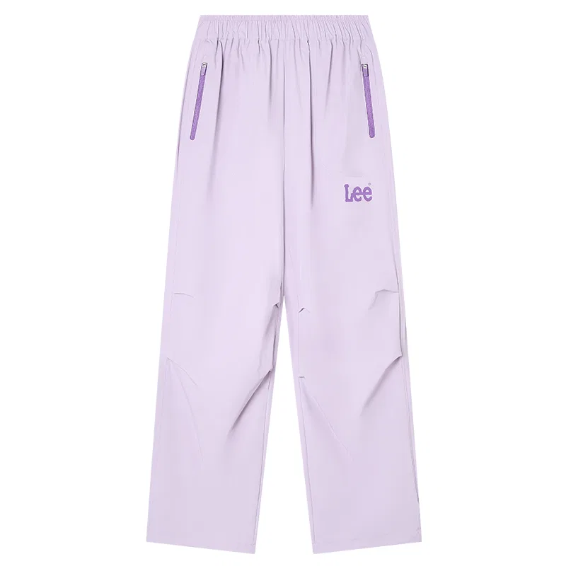 Детские спортивные штаны с принтом Lee, Lilac