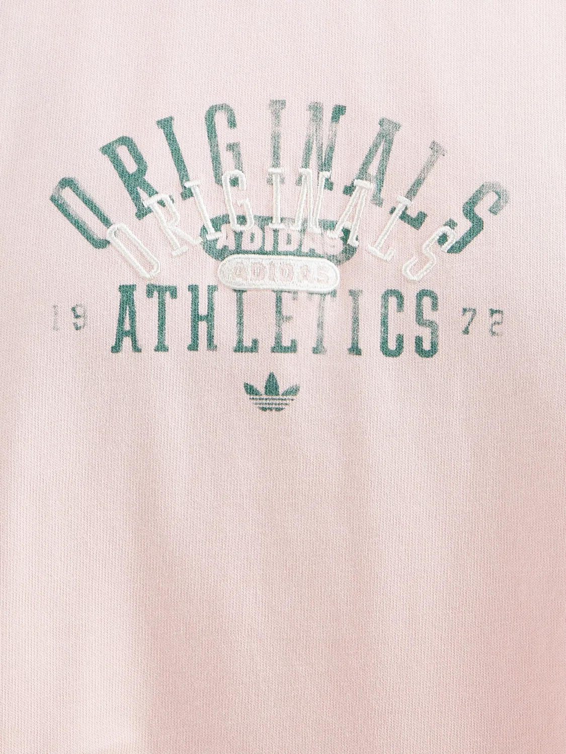 Футболка оверсайз Adidas Originals Ringer розового цвета — фото 2