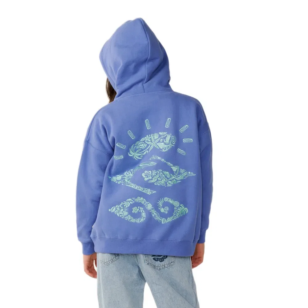Детское худи для девочек Sunkissed Search Rip curl, Blue — фото 2