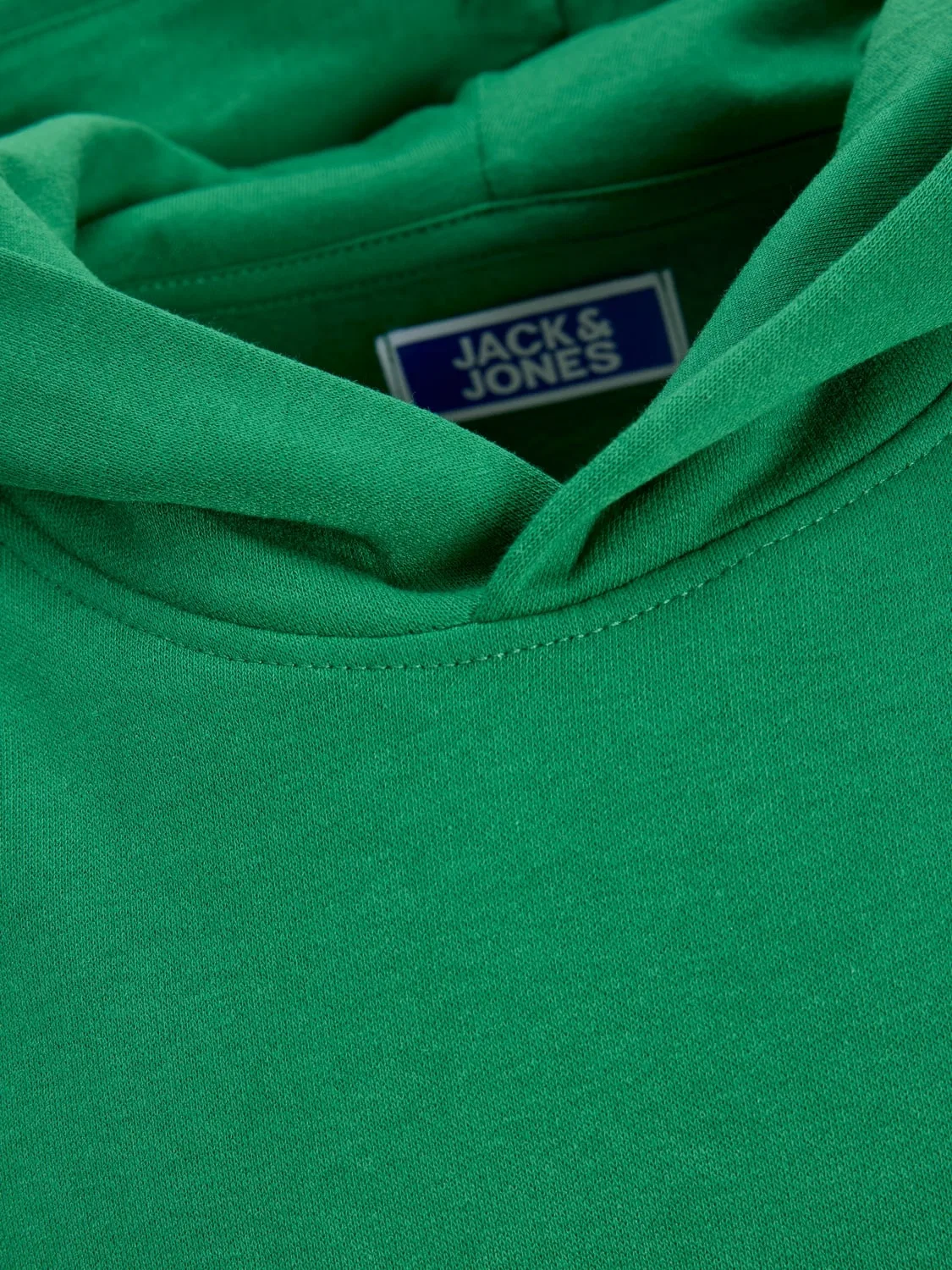 Худи с принтом Jjami Hoodie Jack & Jones Junior, зеленый — фото 4