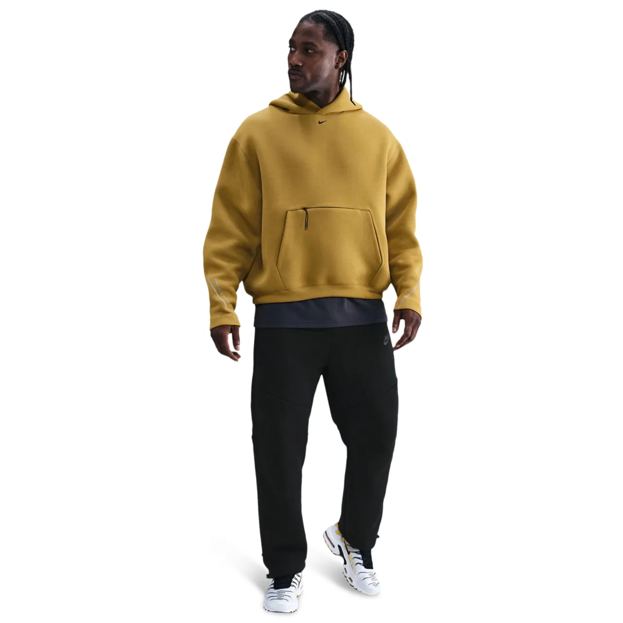 Мужские брюки Tech Fleece Open Hem Nike, черный