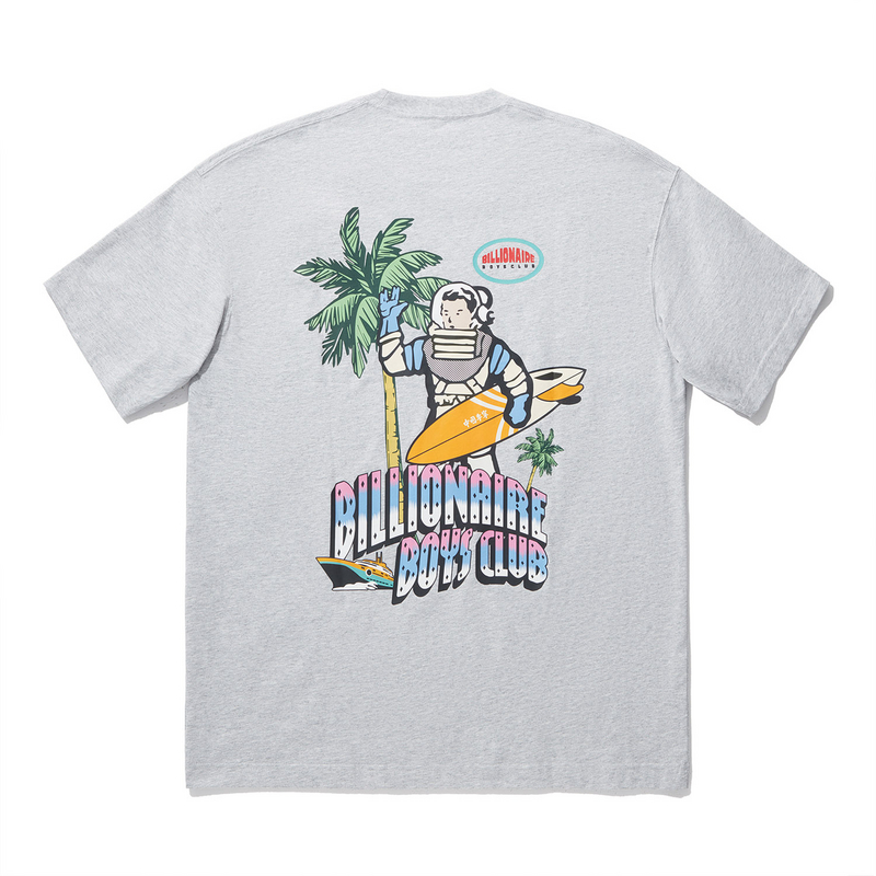 

Футболка Billionaire Boys Club мужская Heather Gray LiNing, серый