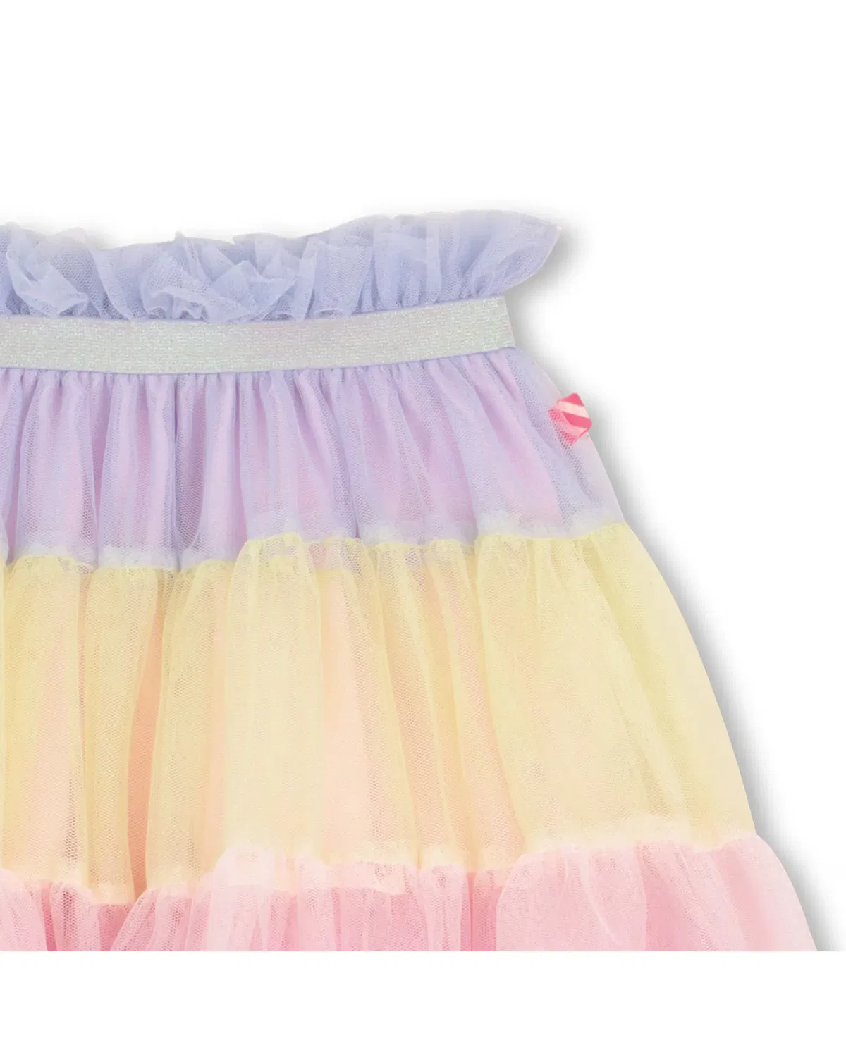 Детская юбка из фатина с блестками Billieblush, Multicolor — фото 3
