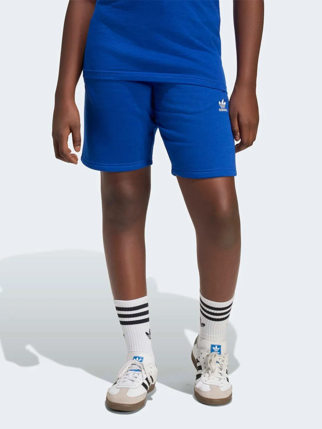 Шорты из флиса, Regular Fit, adidas Originals, синие