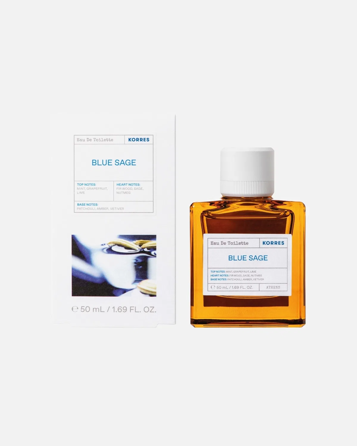 Туалетная вода «Голубой шалфей» Korres, 50 Ml — фото 2