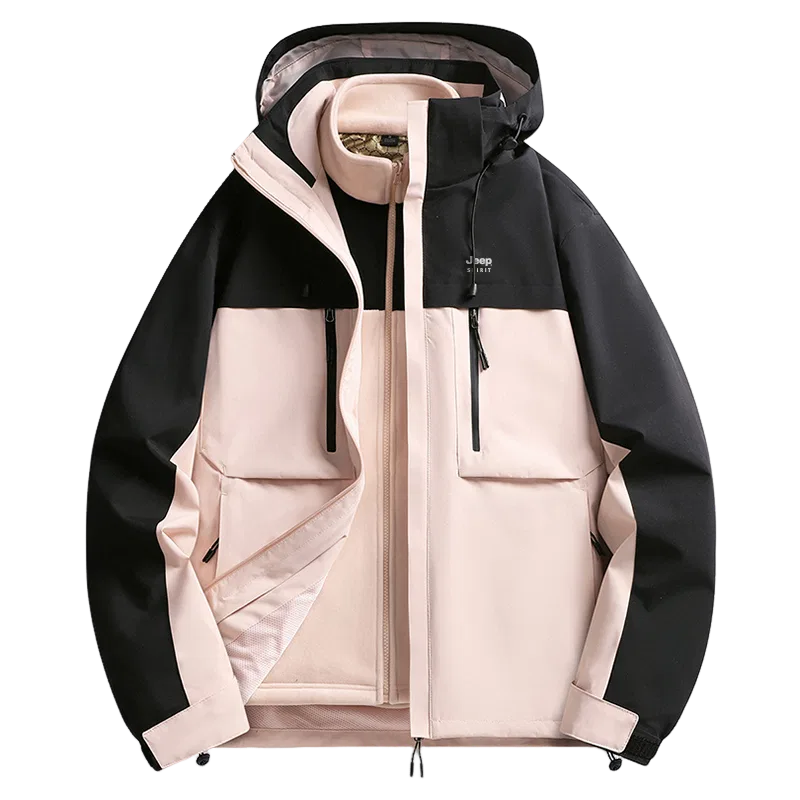 Детская ветровка утепленная с флисовой подкладкой JEEP SPIRIT, Light Pink