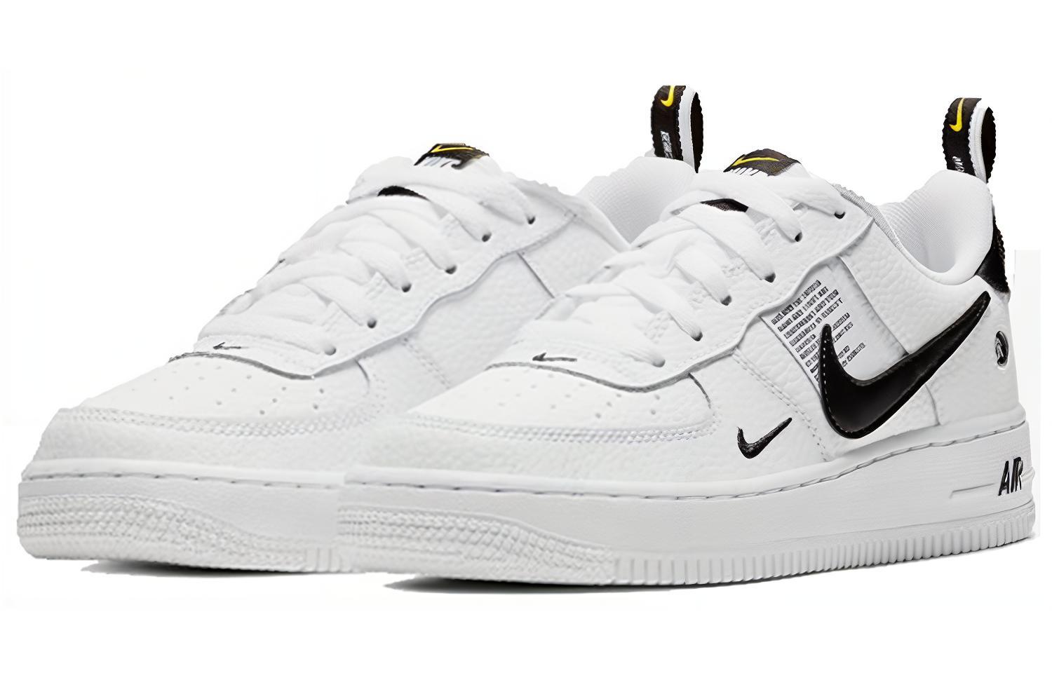 Кроссовки Nike Air Force 1 Low Utility, белый/черный — фото 3