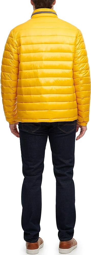 Куртка Tommy Hilfiger Water Resistant Ultra Loft Down, желтый — фото 3