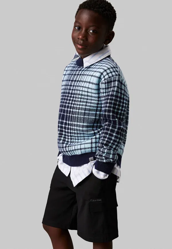 Брюки-карго Calvin Klein Jeans, черный — фото 4