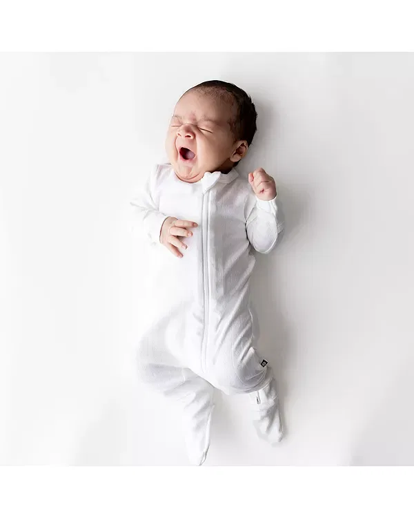 Детский слитный комбинезон из пойнттеля с длинным рукавом Kyte Baby, Cloud — фото 4