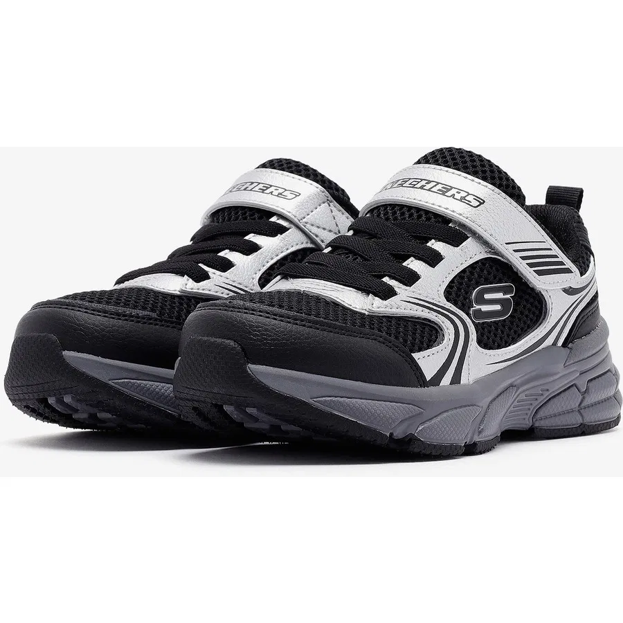 Кроссовки для мальчика с мягкой стелькой Retro-Graph Skechers, Темно-синий — фото 3