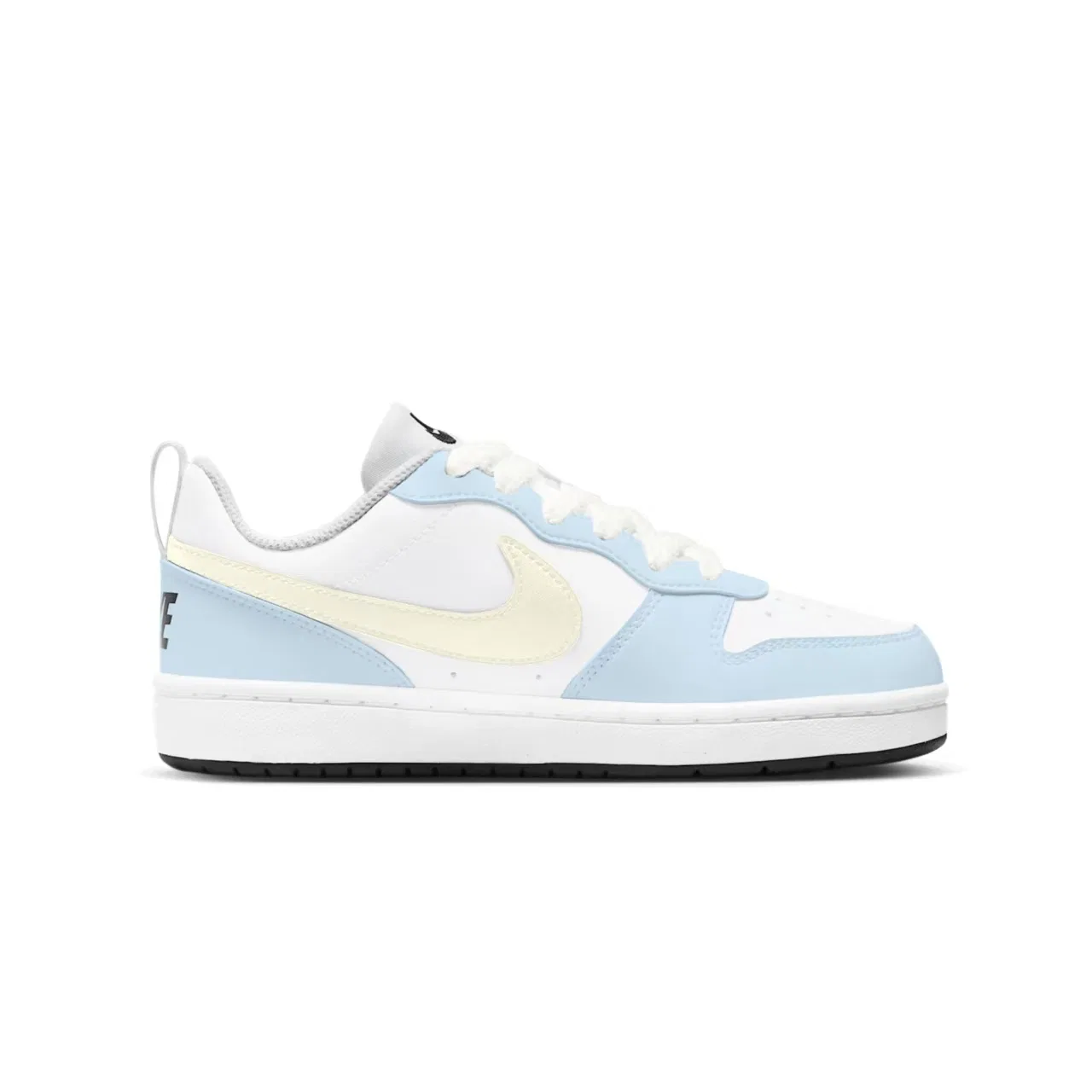 Детские кеды-скейтбординг с низким верхом Nike Court Borough, Sky Blue — фото 3