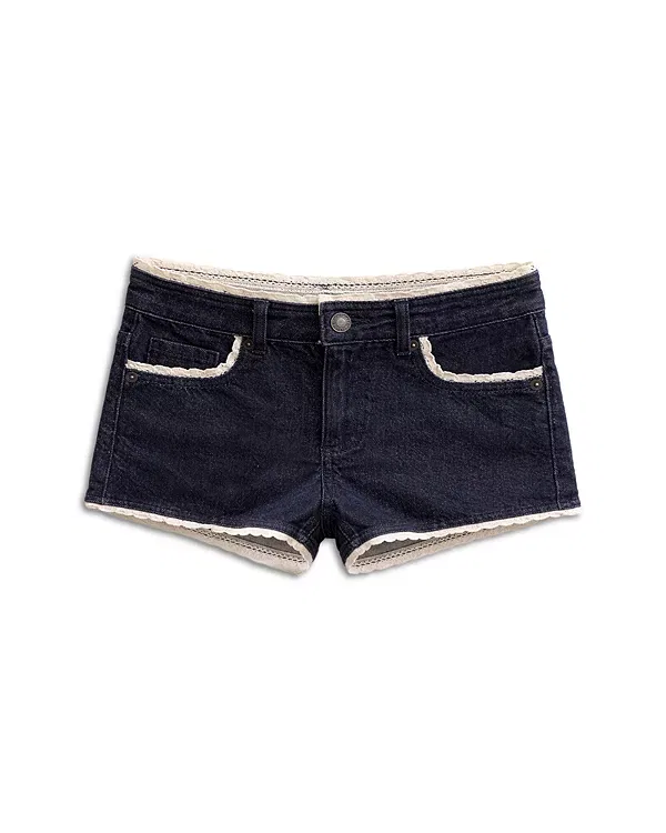 Детские джинсовые шорты для девочек Kauai Denim Shorts KatieJ NYC, Dark Wash