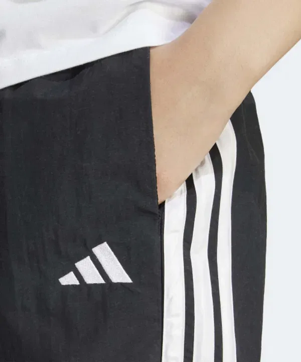 Шорты спортивные из ткани с тремя полосками, Essential, Adidas, черно-белый — фото 4