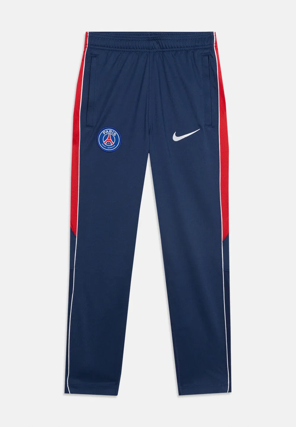 Брюки Paris Germain Academy на молнии, унисекс - клубная одежда Nike Performance, Midnight Navy/University Red/White