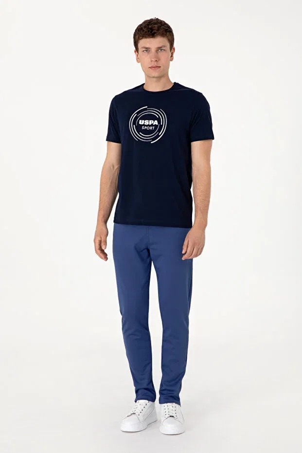 Мужские спортивные штаны скинни-фит U.S. Polo Assn., Light Navy Blue