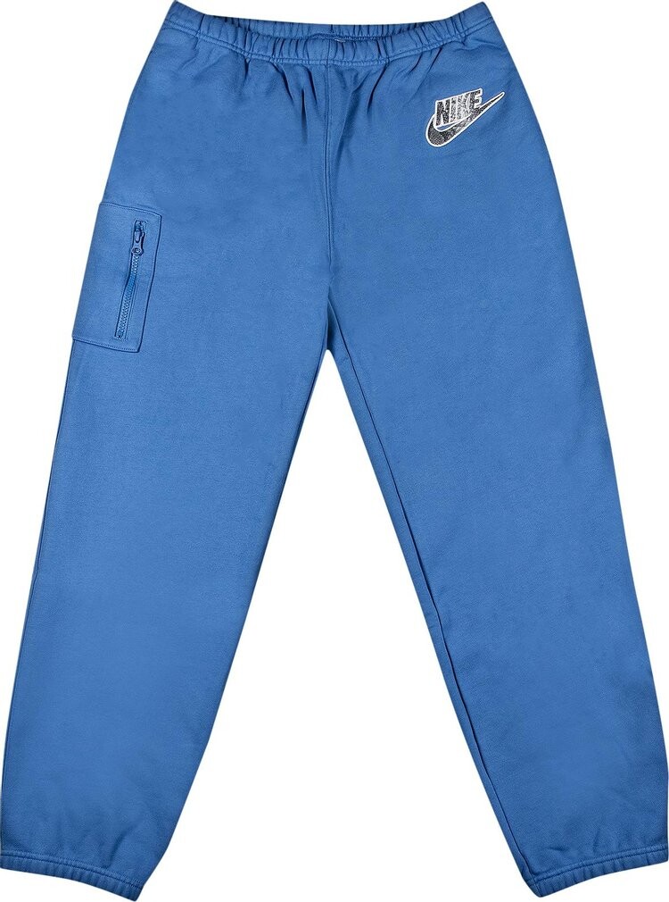 

Спортивные брюки Supreme x Nike Cargo Sweatpant Blue, синий