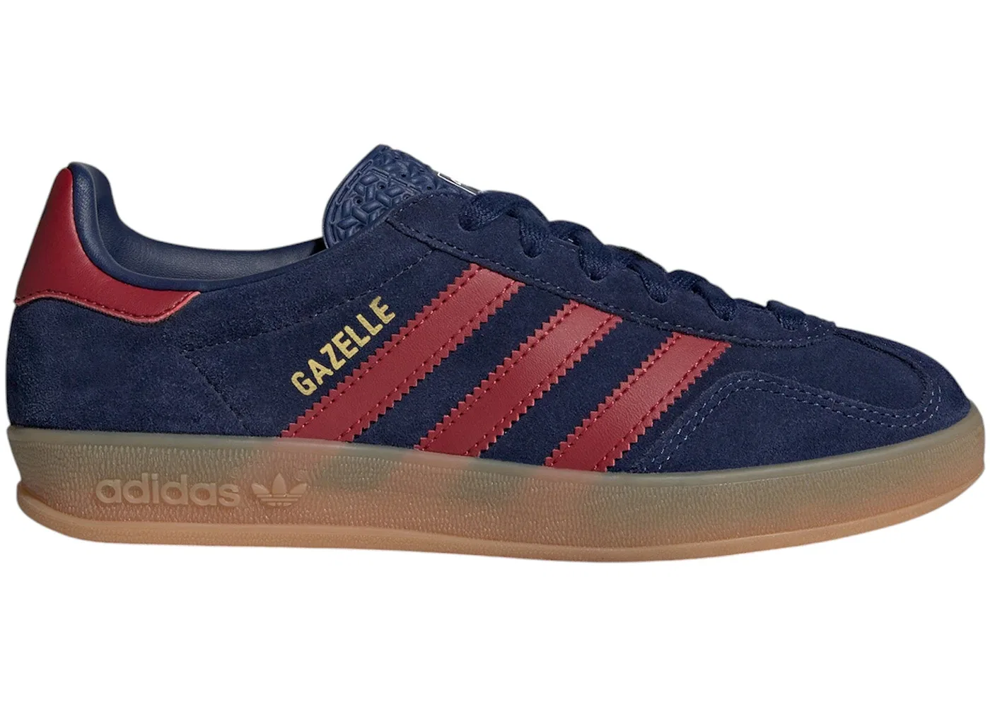 Детские кроссовки lifestyle Gazelle Indoor Adidas, Dark Blue/Team Victory Red/Cloud White