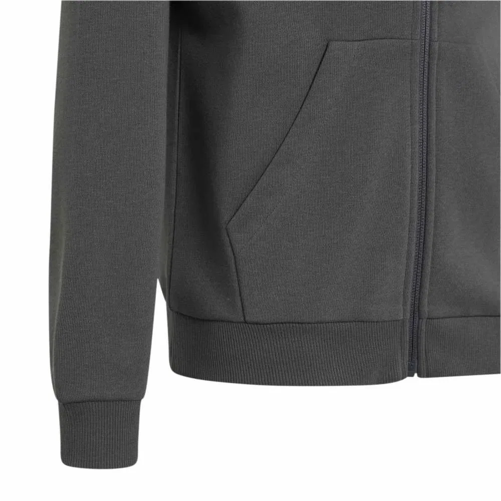 Толстовка на молнии Adidas Essentials Adidas, серый — фото 4