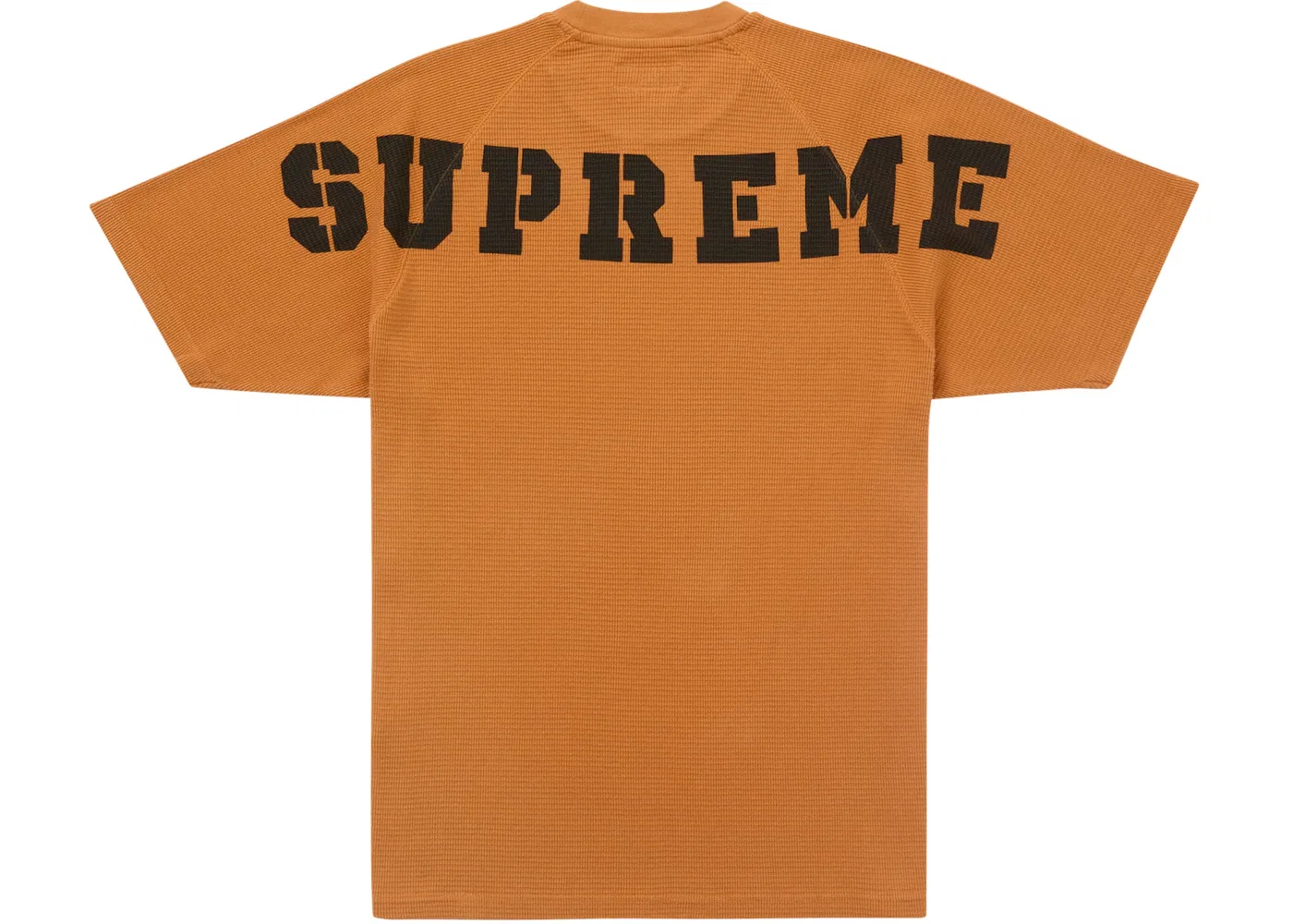 Мужская футболка с термопринтом Supreme, Оранжевый