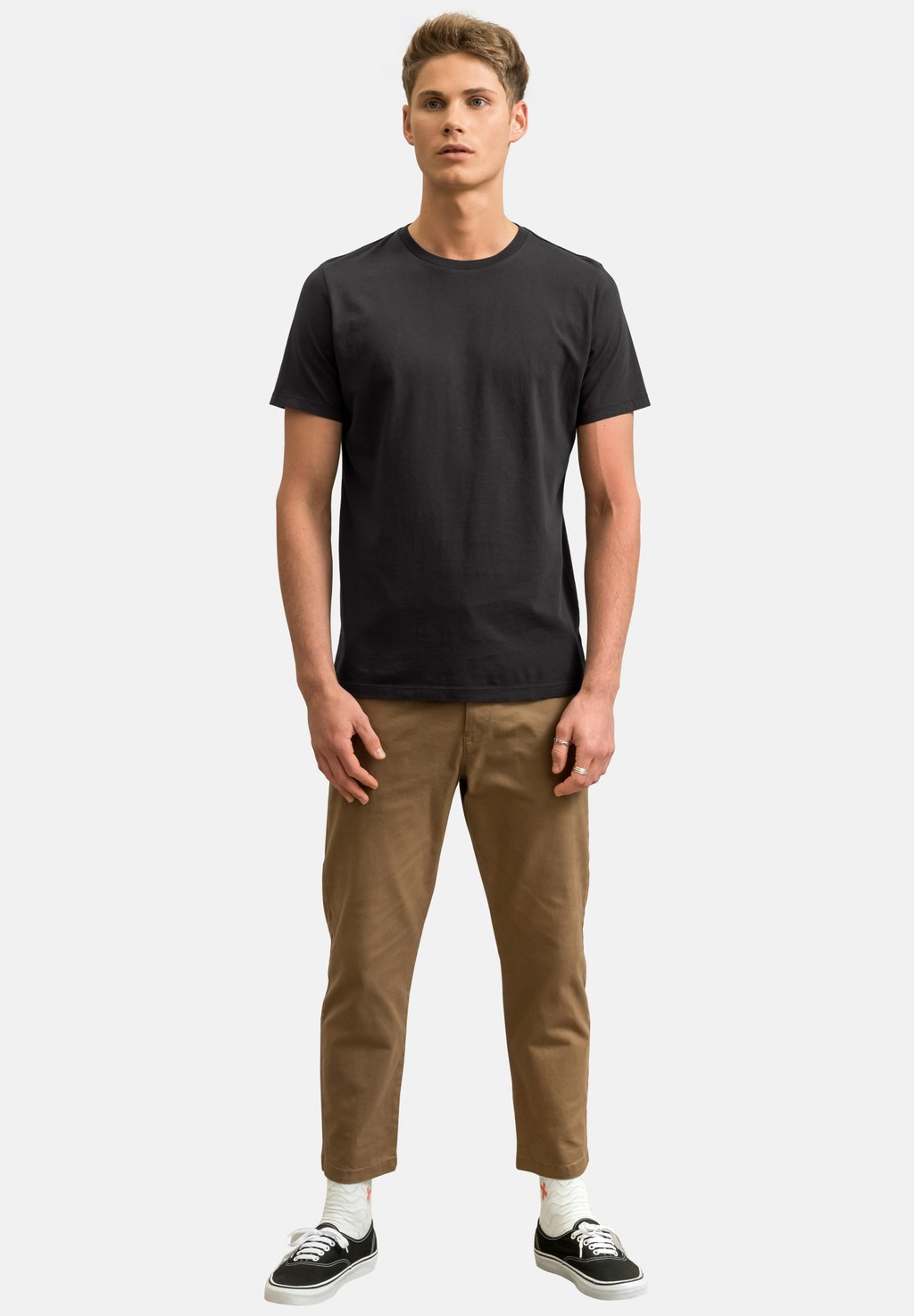 

Базовая футболка CREW NECK REGULAR FIT KAFT, цвет Asphalt