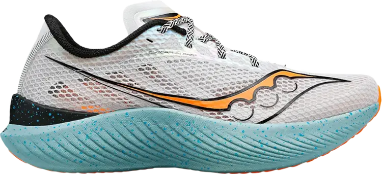 

Кроссовки Saucony Endorphin Pro 3 Fog ViZiOrange, белый