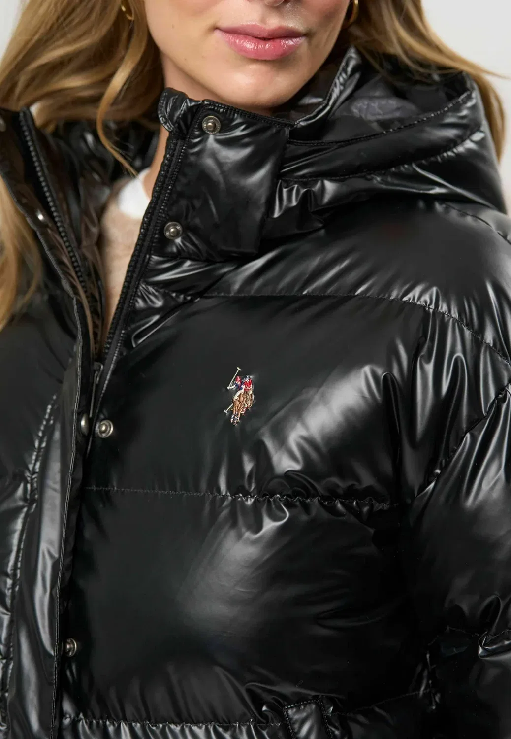 Куртка Uwlean - зимняя куртка U.S. Polo Assn., Black — фото 4