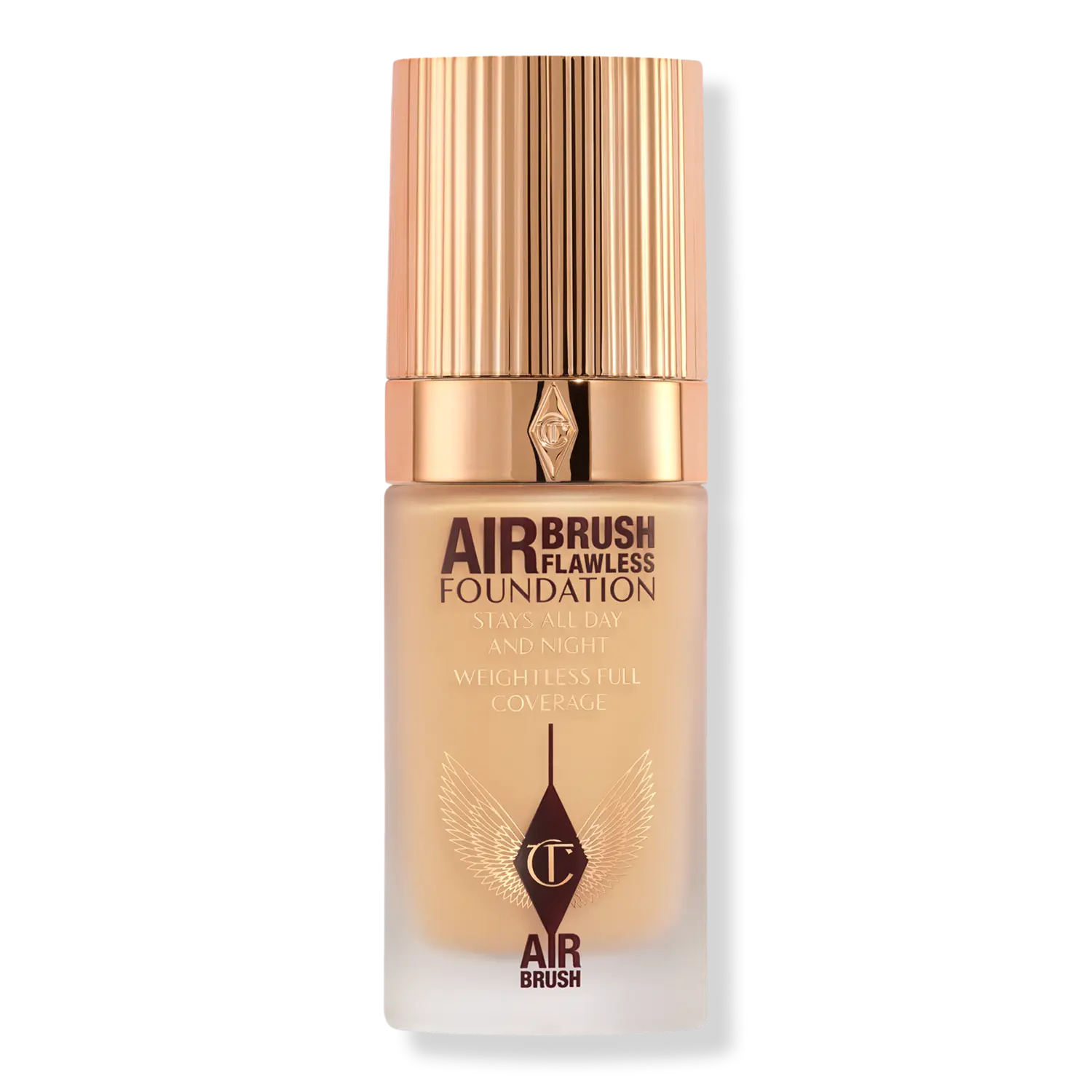 

Безупречная тональная основа, нанесенная аэрографом Charlotte Tilbury, 6 Neutral (medium with neutral undertones)