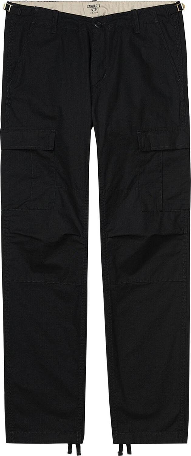 

Брюки Carhartt WIP Aviation Pant 'Black Rinsed', черный