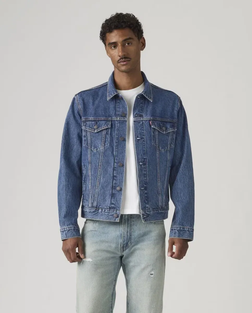 Мужская джинсовая куртка с двумя нагрудными карманами Levi's, Azul