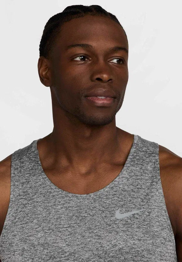Майка Dri-fit Nike Performance Smoke Grey Heather, серый — фото 4
